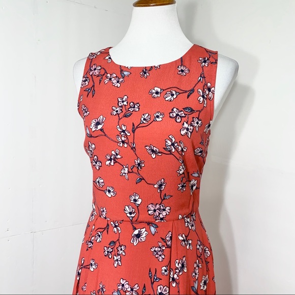 SOLD-Cupcakes and Cashmere Floral Cutout Dress - Picture 3 of 11